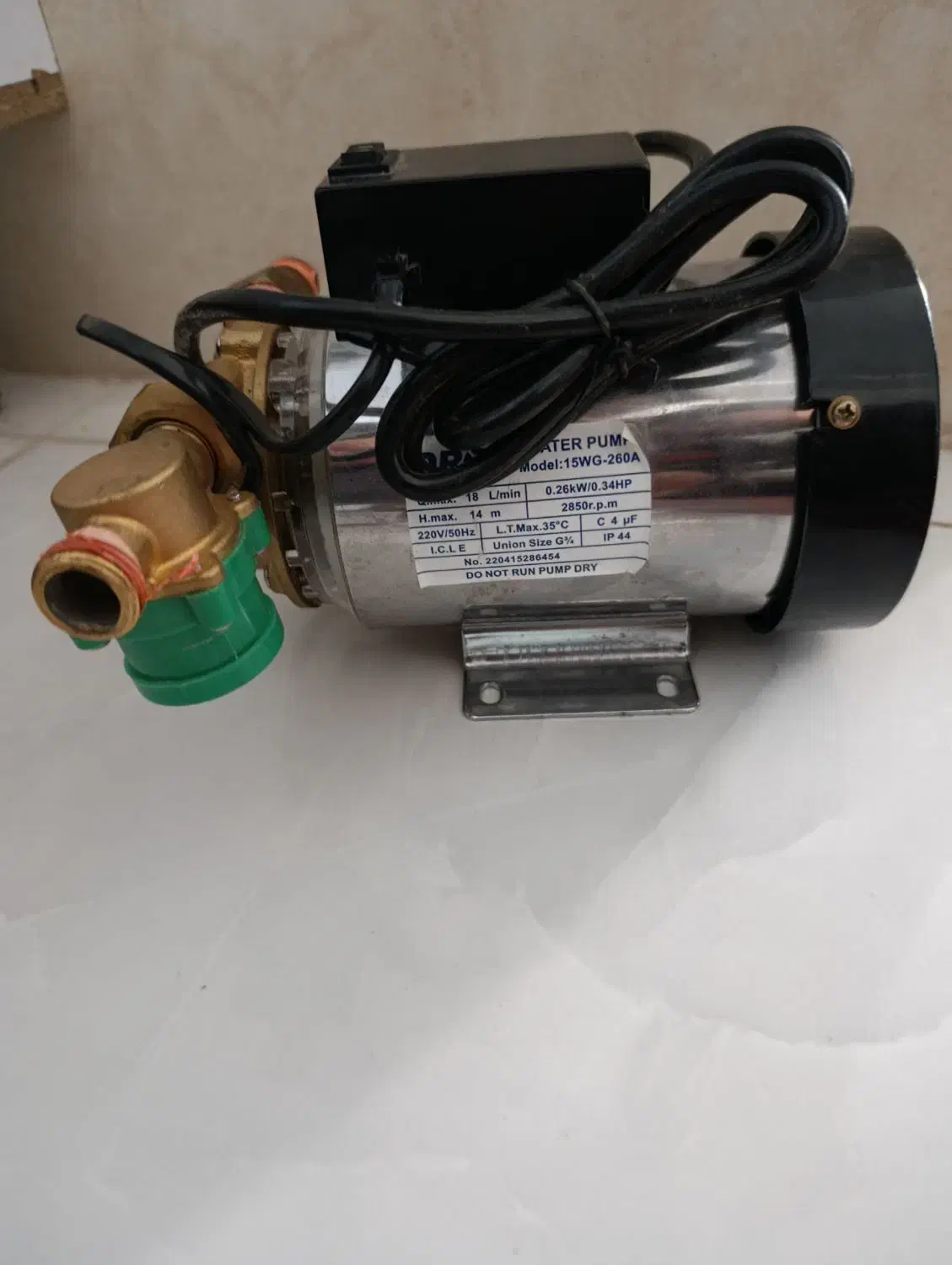 پمپ آب فشار قوی آب گرم برای آبگرمکن|آبگرمکن، پکیج، شوفاژ|پاکدشت, پاکدشت (مامازند)|دیوار