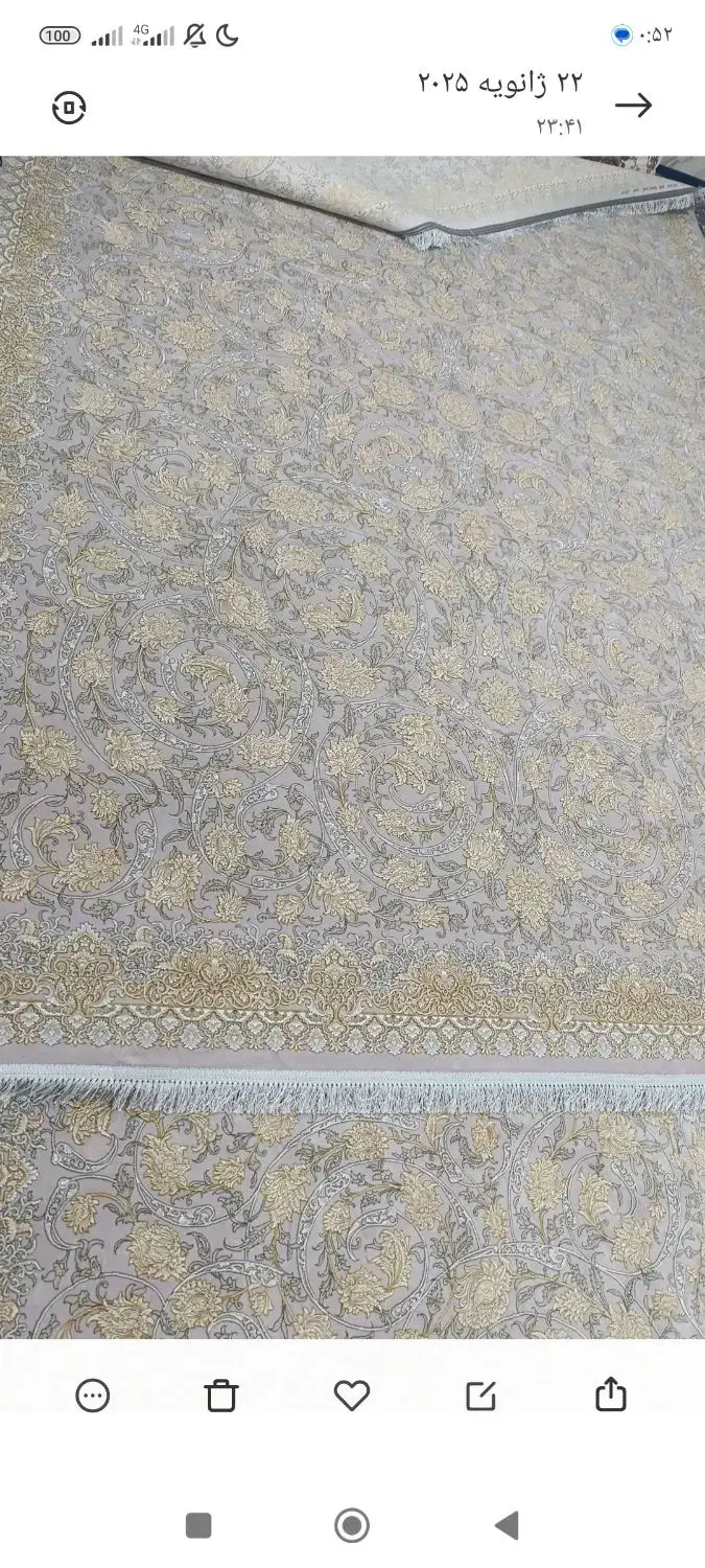 فرش ۱۲۰۰شانه افشان|فرش|نسیم‌شهر, |دیوار