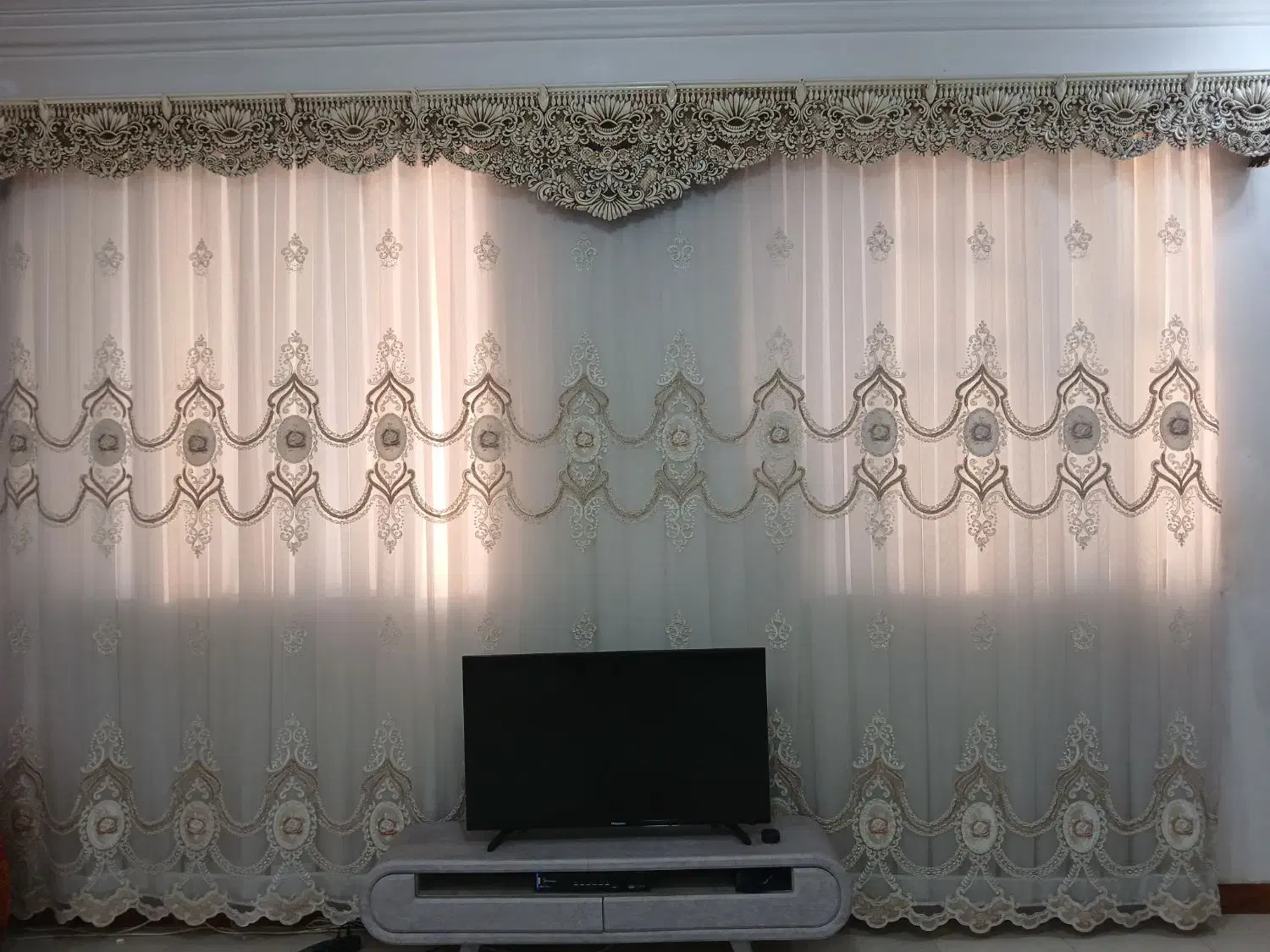 پرده بسیار شیک زیبا جنس عالی|پرده، رانر، رومیزی|لاهیجان, لیالستان|دیوار