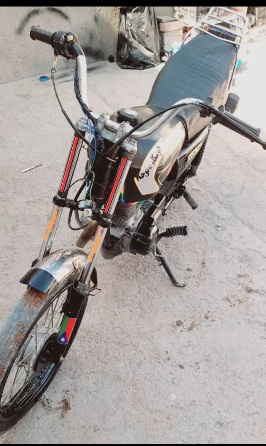 موتور هندا 125مزایده ایی|موتورسیکلت|گوهرکوه, |دیوار