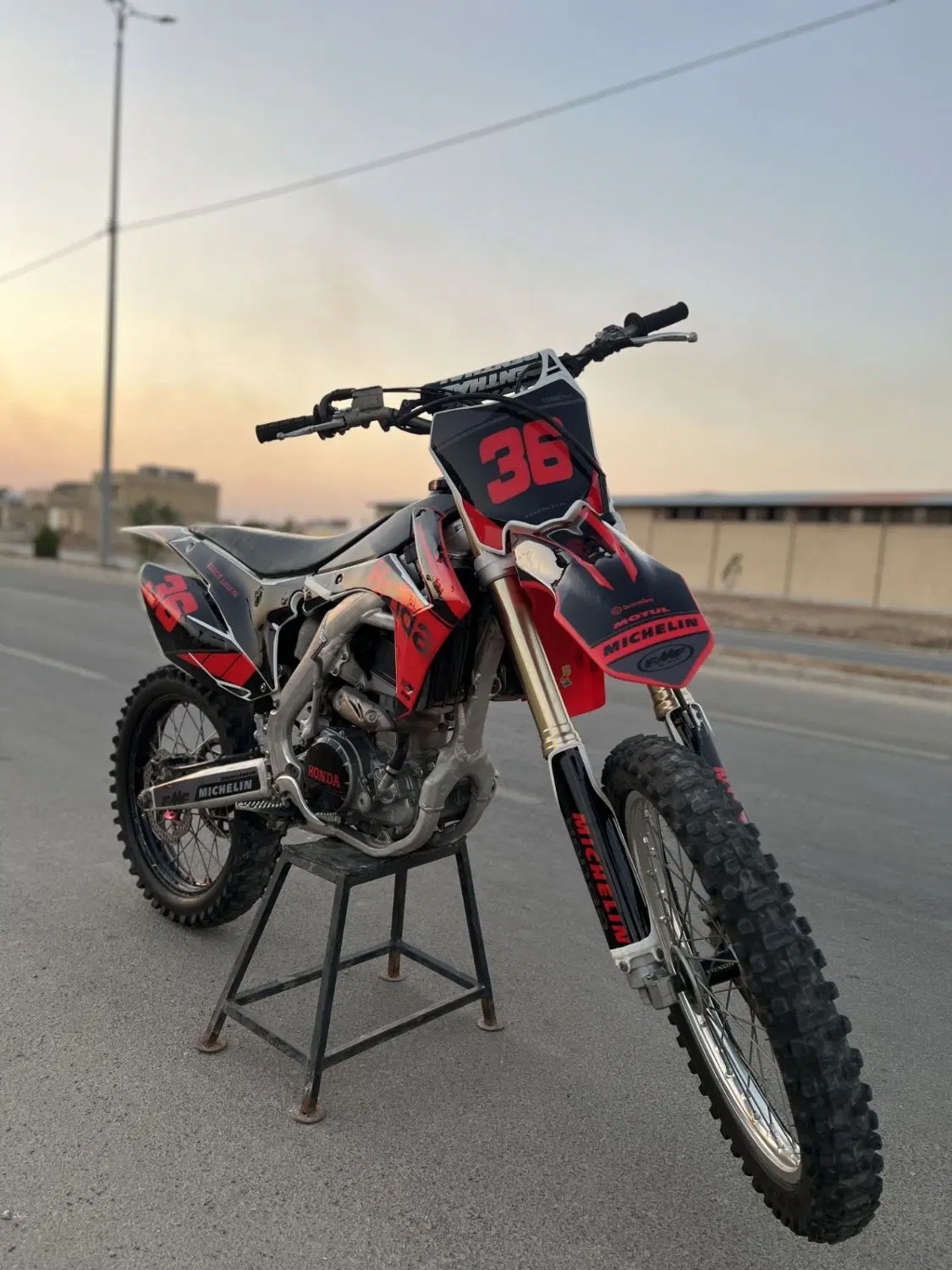 موتور کراس crf 250|موتورسیکلت|تهران, درختی|دیوار