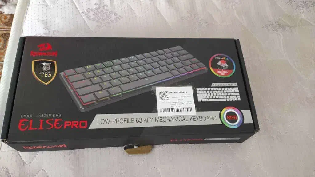 کیبورد گیمینگ ردراگون مدل k624 رد سوییچ - در حد آک|قطعات و لوازم جانبی رایانه|تهران, حصار بوعلی|دیوار