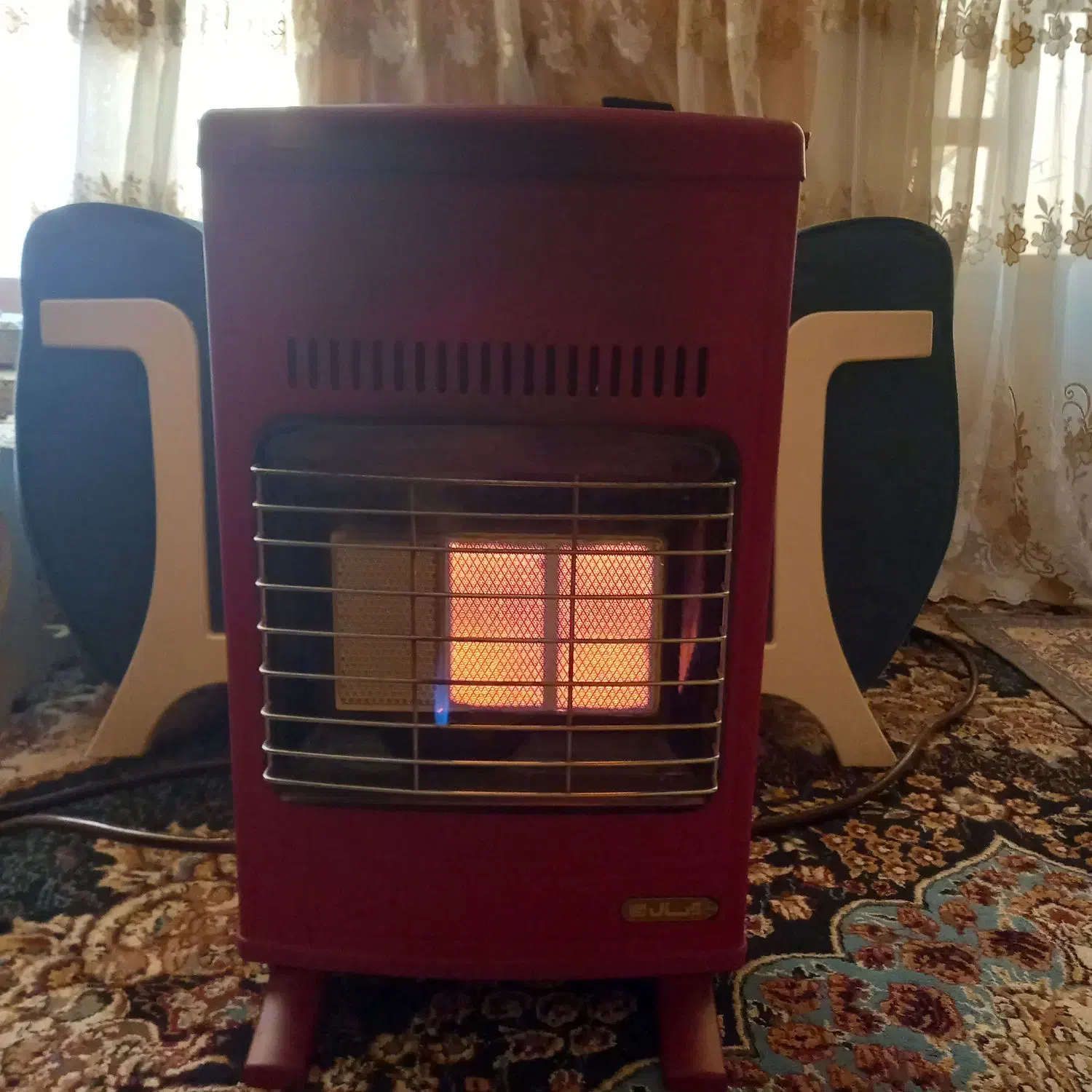 بخاری گازی آبسال با شلنگ گاز|بخاری، هیتر، شومینه|اهواز, پردیس|دیوار