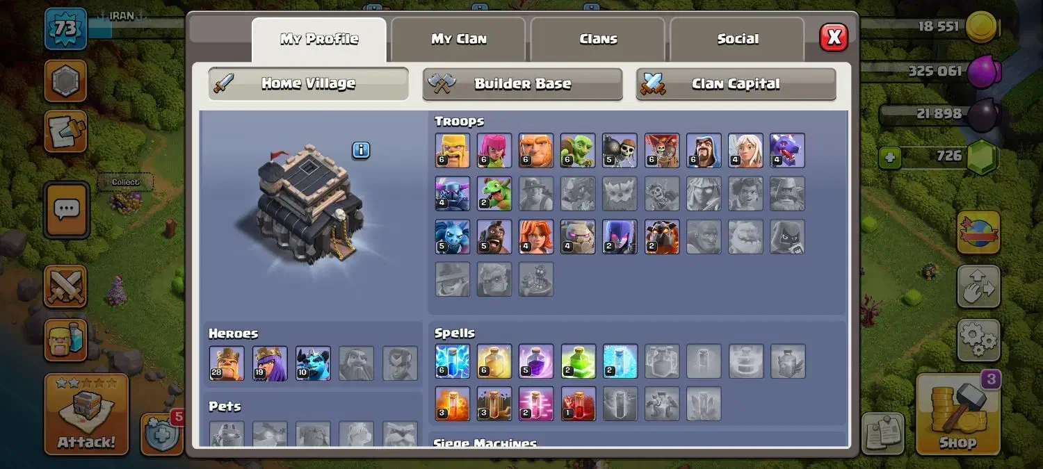 اکانت کلش تان 12 و 9 مکس|کنسول، بازی ویدئویی و آنلاین|شیراز, ارم|دیوار