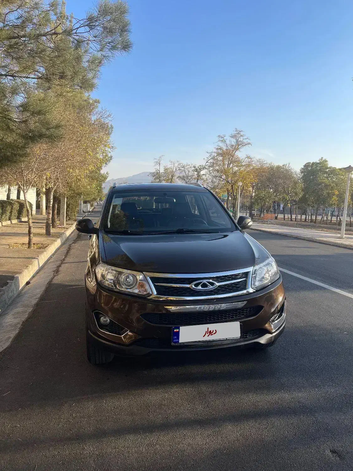 تیگو 5 لاکچری قهوه ای|خودرو سواری و وانت|اراک, |دیوار