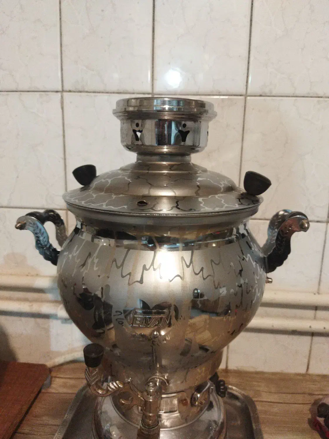 سماور 6لیتری سالم|سماور، چای‌ساز، قهوه‌ساز|فولادشهر, B7|دیوار