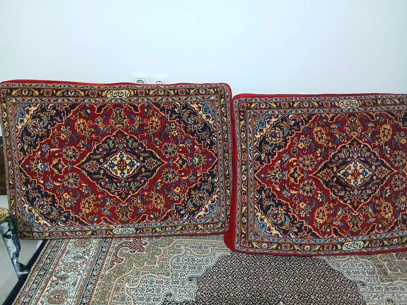 پشتی دستبافت کاشان|پشتی|کرج, شهرک البرز ۳|دیوار