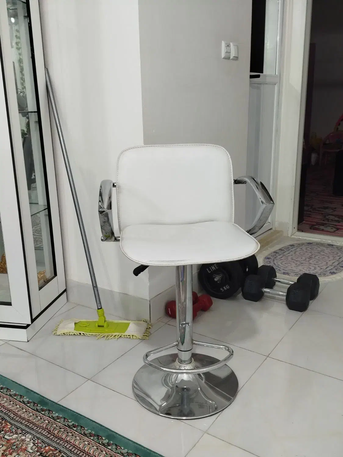 صندلی استیل|صندلی و نیمکت|نیشابور, باغ نو|دیوار