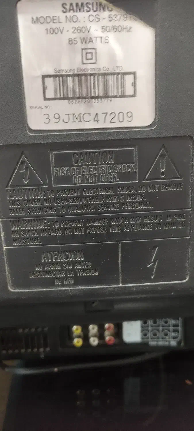 تلویزیون سامسونگ ۲۱ اینچ تعمیری|تلویزیون و پروژکتور|گلبهار, شهر جدید گلبهار|دیوار