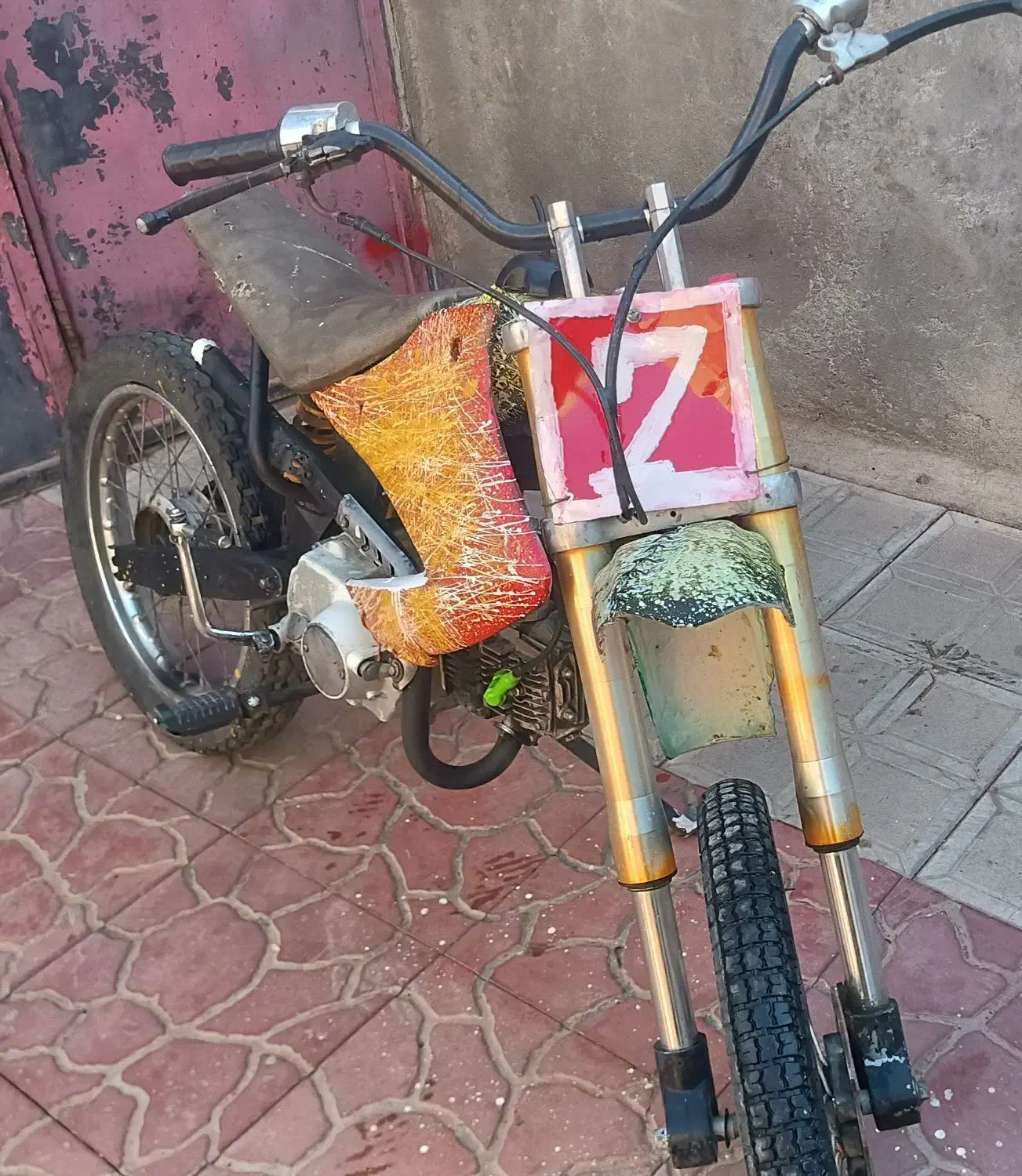 موتور۹۰ در کلوانق|موتورسیکلت|هریس, |دیوار