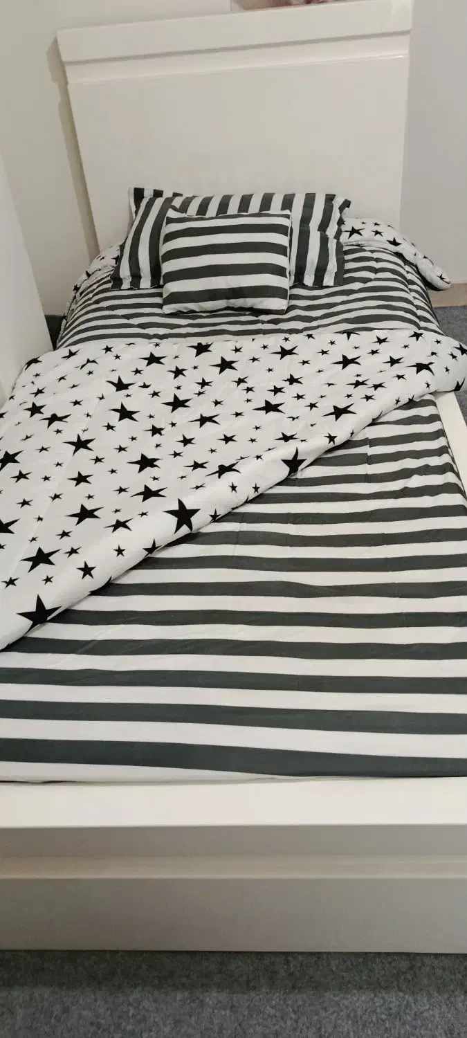 روتختی ی نفره ی بار شسته شده دورو با ملا فه|سرویس روتختی|پرند, فاز ۳|دیوار