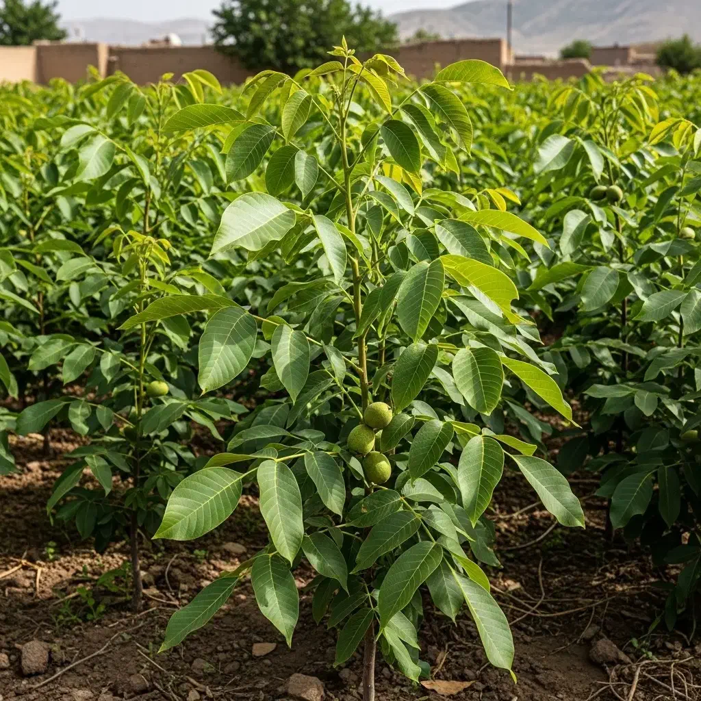 نهال گردو ممتاز،انتخاب خاص برای افراد خاص.|گل و گیاه طبیعی|اسفراین, |دیوار