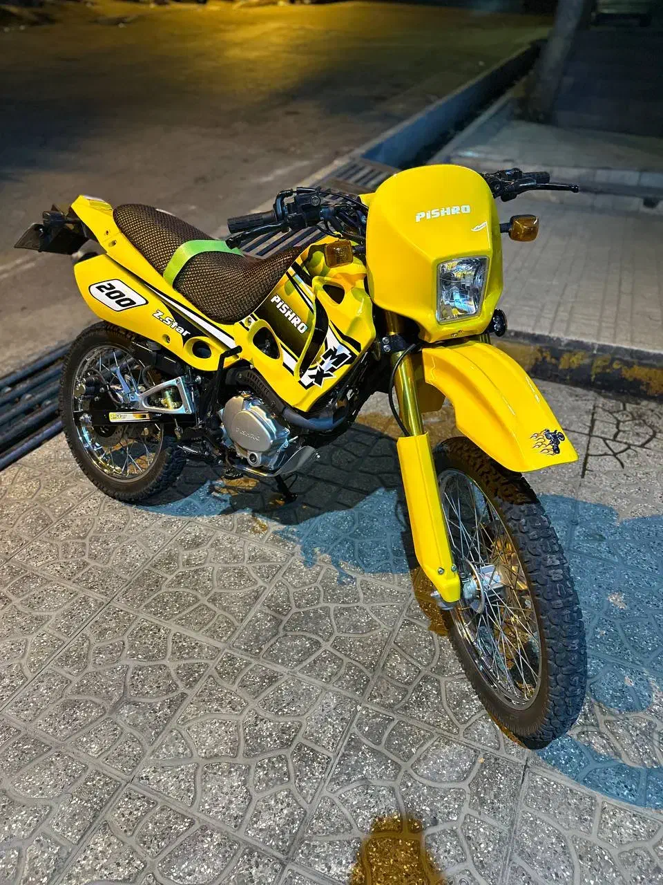موتور تریل پیشرو زیپ استار  200CC(صفر خشک)|موتورسیکلت|تهران, اکباتان|دیوار