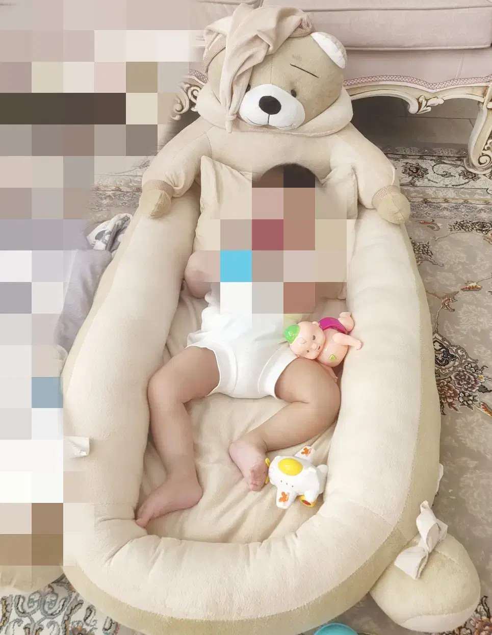 تشک گارددار خرسی|رختخواب، بالش، پتو|محمدیه-قزوین, |دیوار