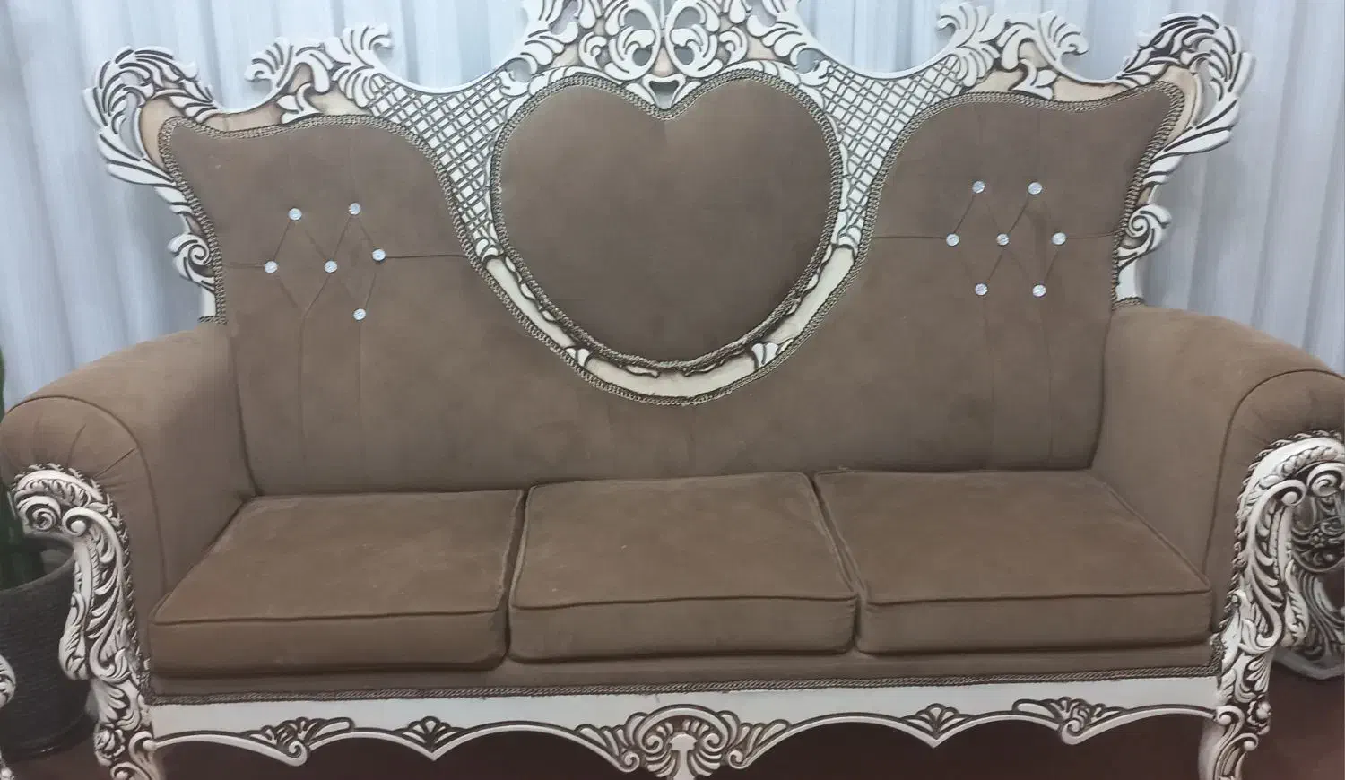 مبل ۹ نفره سلطنتی|مبلمان خانگی و میز عسلی|کرج, کمال‌شهر|دیوار