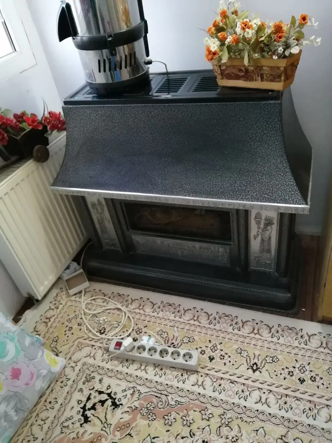 بخاری شومینه ای تمیز|بخاری، هیتر، شومینه|سبزوار, توحیدشهر|دیوار