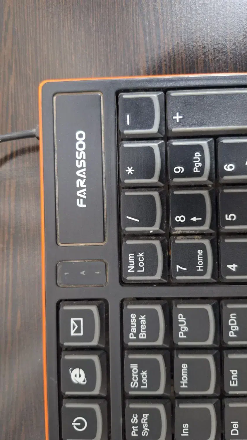کیبورد کامپیوتر برند فراسو کی بورد farassoo|قطعات و لوازم جانبی رایانه|ری, شهرری|دیوار