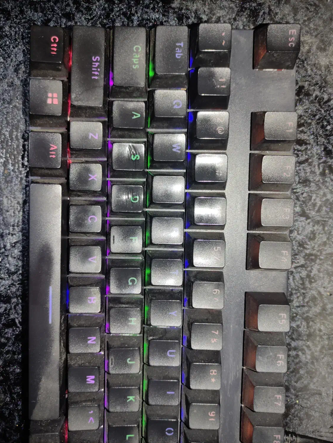 کیبورد مکانیکال rapoo v500pro|قطعات و لوازم جانبی رایانه|اراک, |دیوار