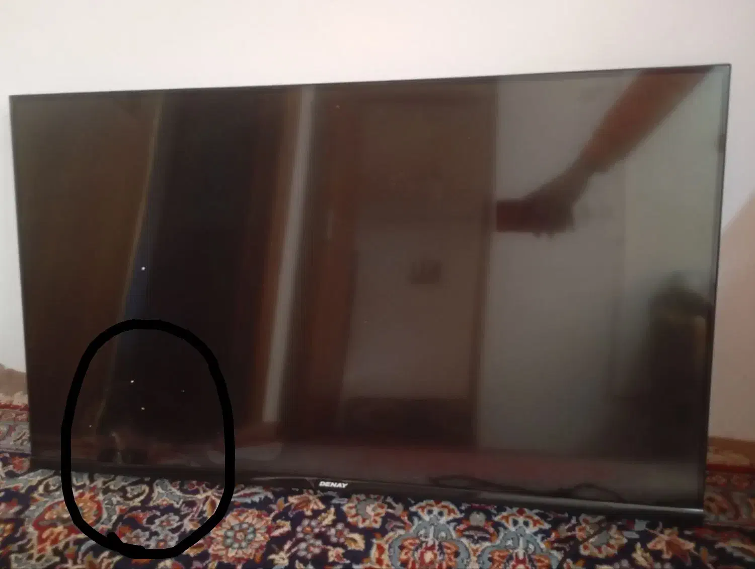 ال ای دی هوشمند ۴۳اینچ|تلویزیون و پروژکتور|رودسر, |دیوار