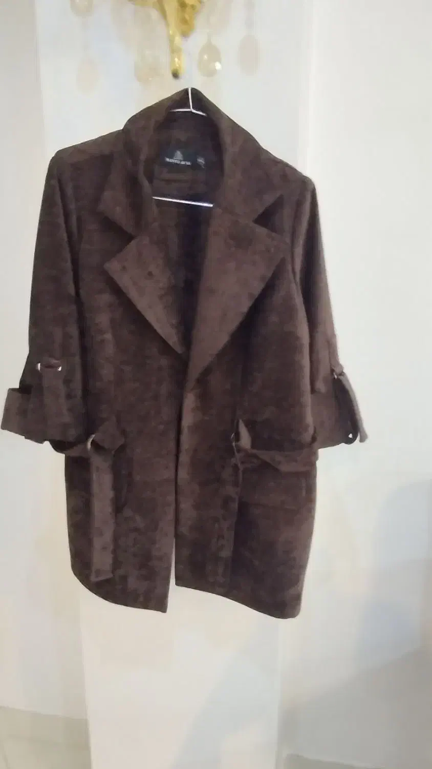 کت مخمل درجه یک قهوه ای رنگ|لباس|اراک, |دیوار