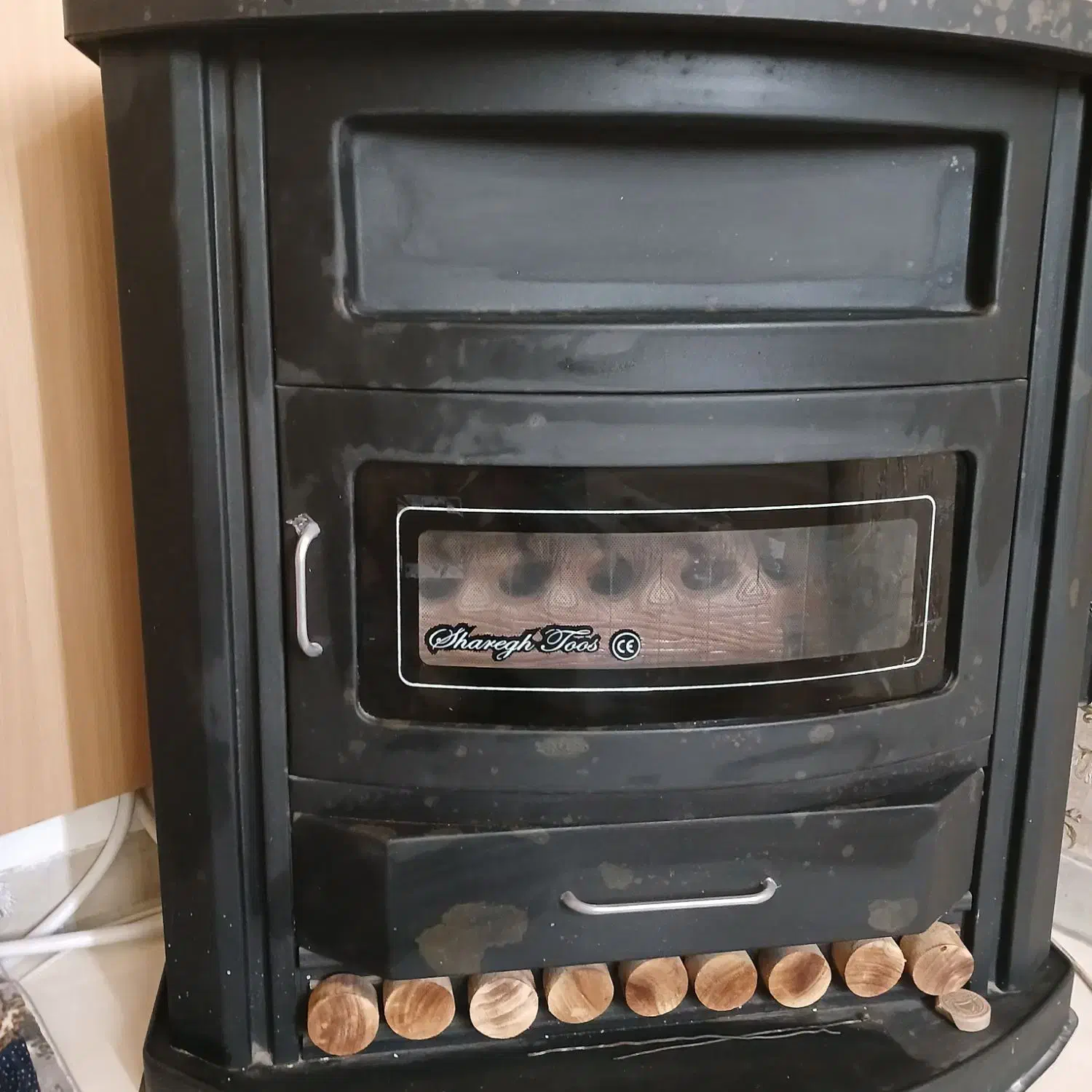 بخاری شومینه|بخاری، هیتر، شومینه|شیروان (خراسان), |دیوار