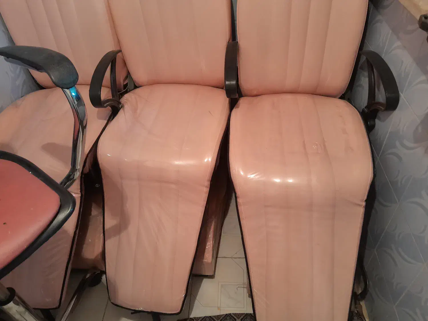 دوعدد صندلی میکاپ واصلاح درحد نو|صندلی و نیمکت|قرچک, امین آباد|دیوار