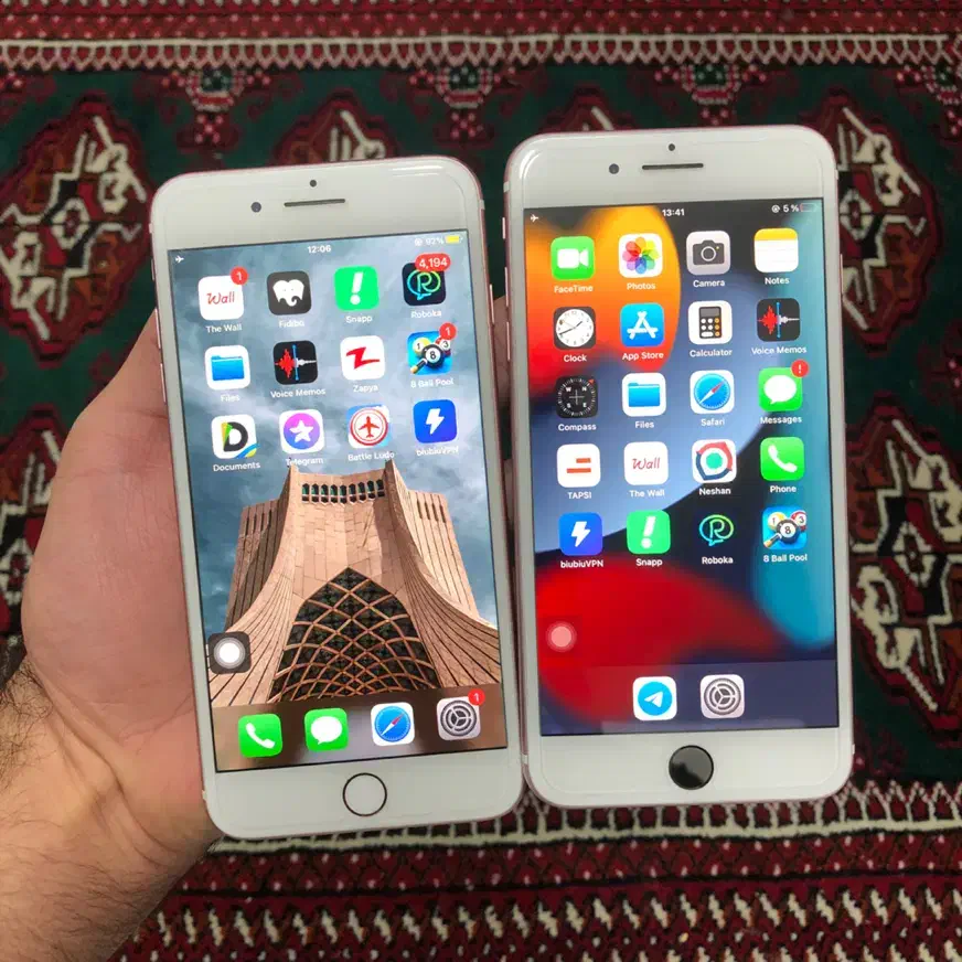 دو دستگاه 7پلاس لایو|موبایل|مشهد, شهید فرامرز عباسی|دیوار