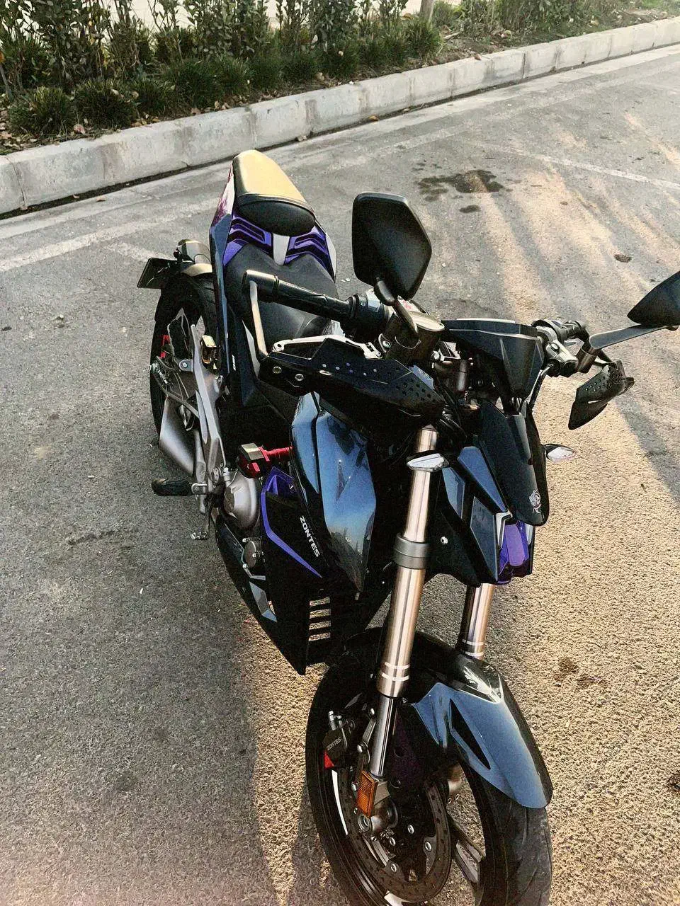 زونتس|موتورسیکلت|فردیس, نسترن غربی|دیوار