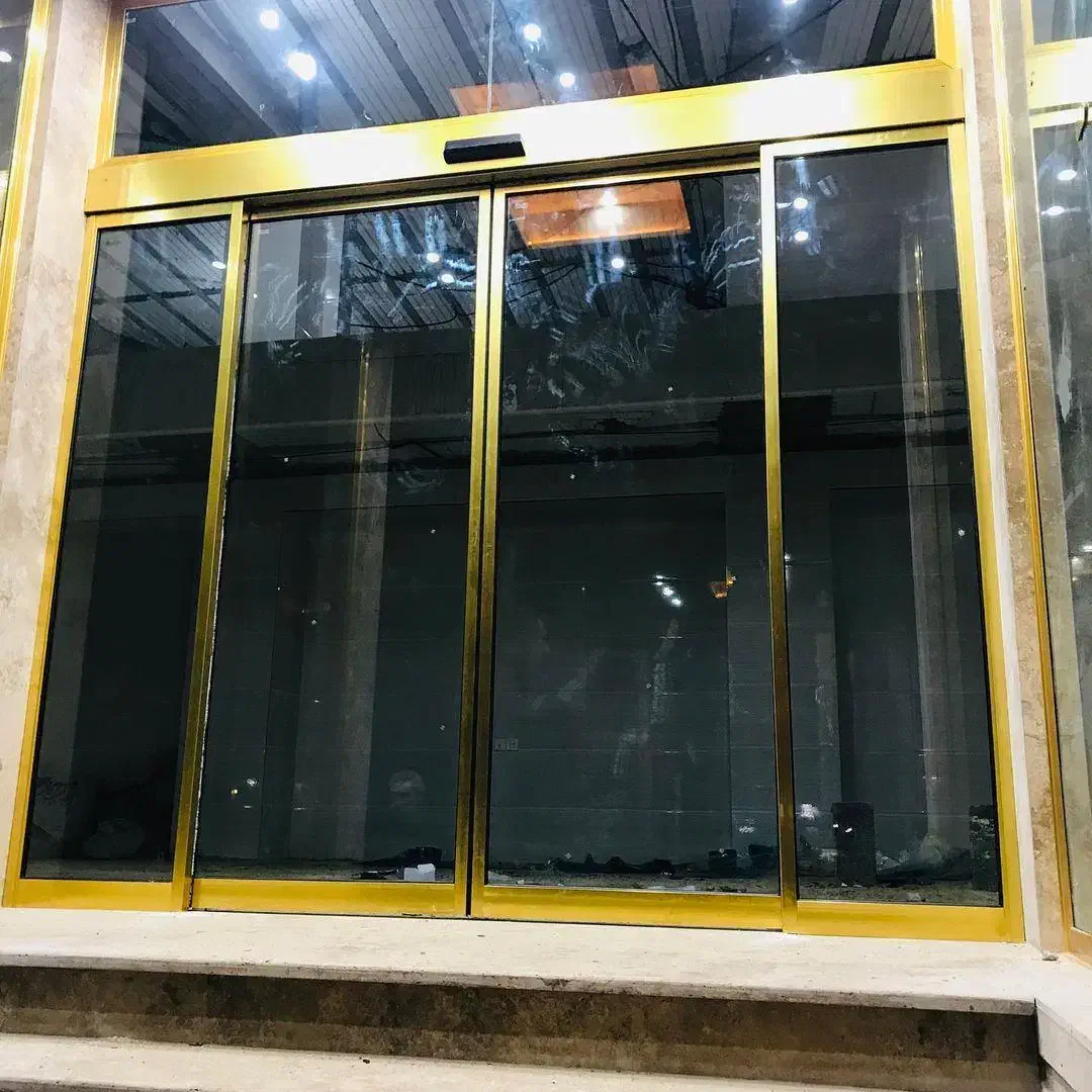 درب اتوماتیک/اپراتورشیشه ای برقی آنادایزطلاییP6203|خدمات پیشه و مهارت|کرمانشاه, |دیوار