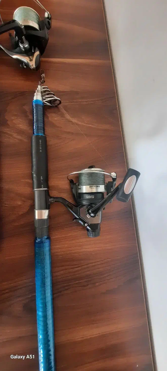 چوب و چرخ ماهیگیری|ماهیگیری|نوشین شهر, |دیوار