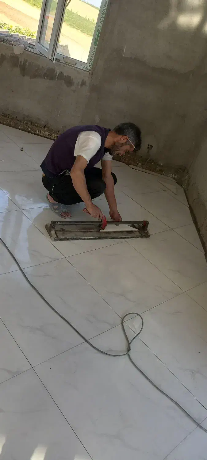 خدمات بنایی سیمان کاشی سرامیک آجرشیب بندی نما سفال|خدمات پیشه و مهارت|زنجان, |دیوار