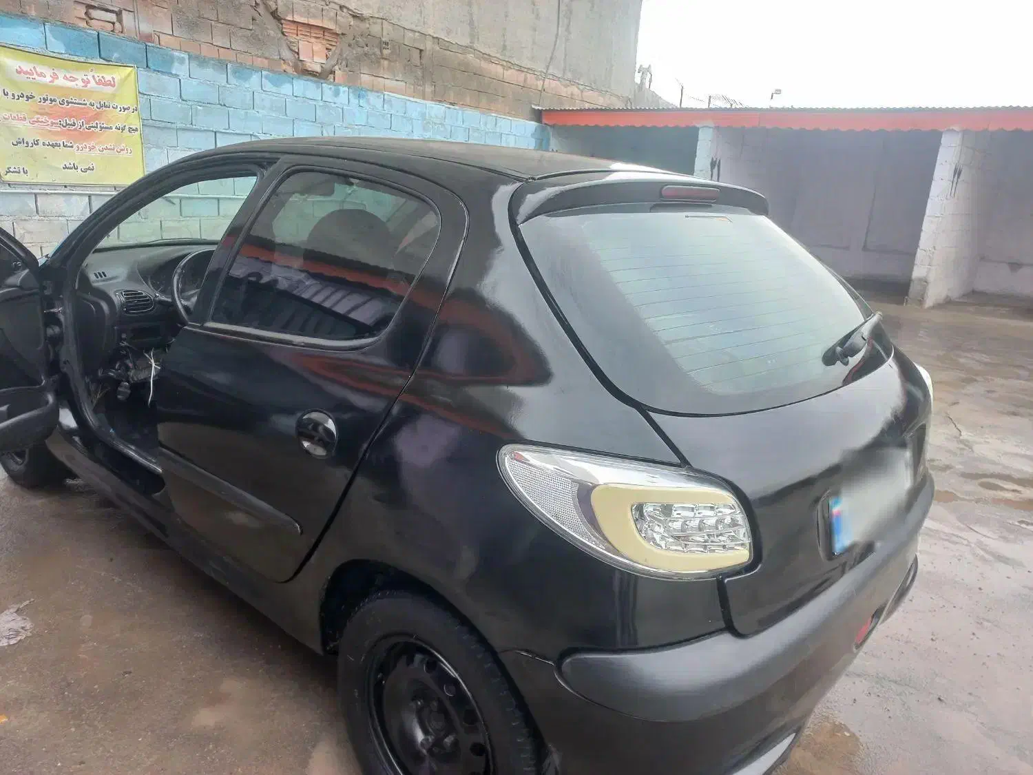 پژو۲۰۶ مدل ۱۳۸۰|خودرو سواری و وانت|فاروج, |دیوار