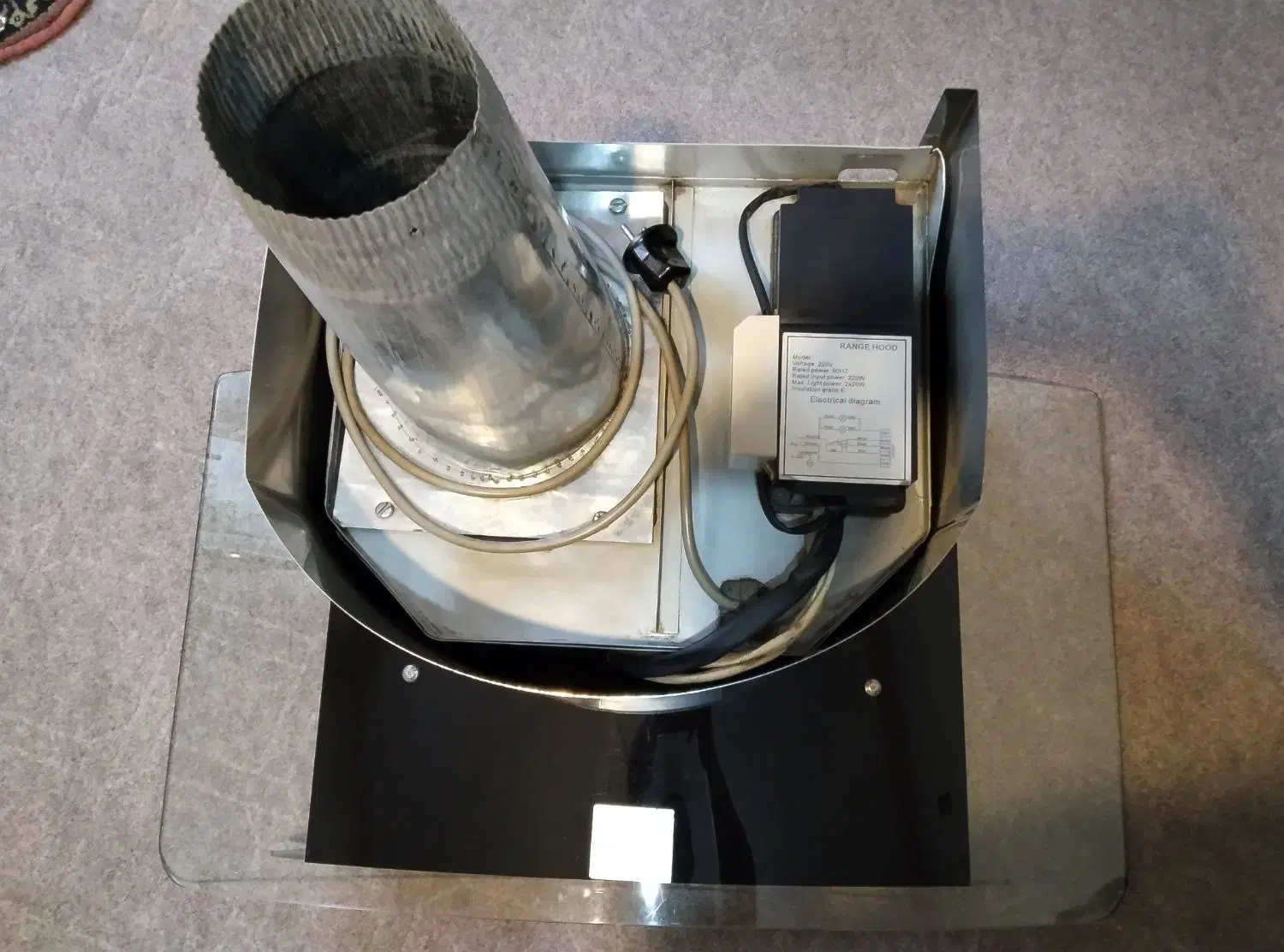 هود آشپزخانه لمسی شومینه ای|هود|تبریز, |دیوار