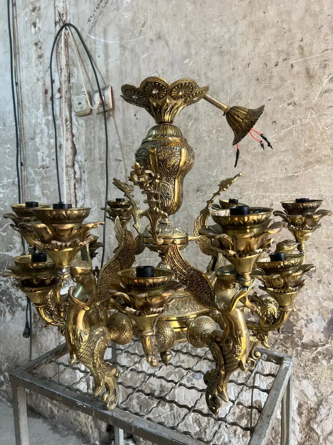 لوستر برنج|لوستر و چراغ آویز|تهران, جوادیه تهرانپارس|دیوار