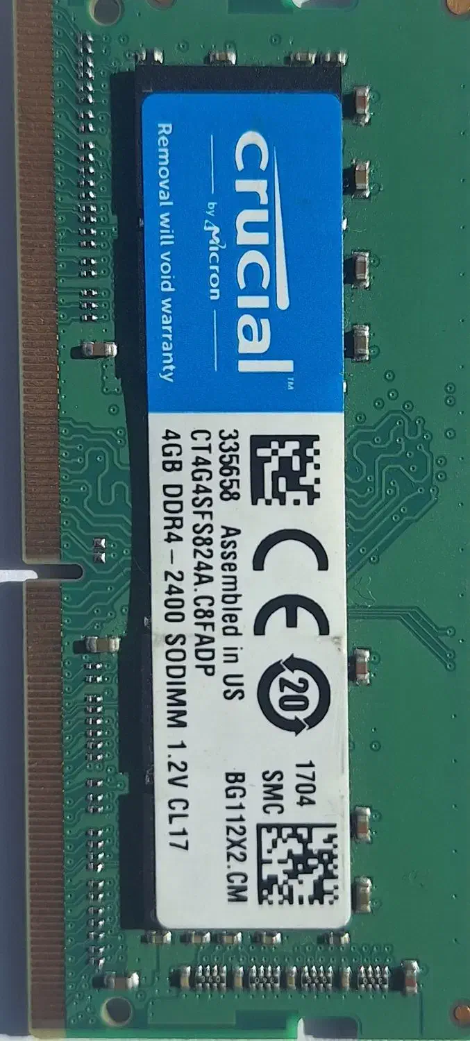 Ram 4G ddr4 لب تاب|قطعات و لوازم جانبی رایانه|مشهد, هفده شهریور|دیوار