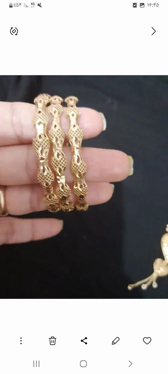 النگو طلا و تمیز|جواهرات|چرام, |دیوار