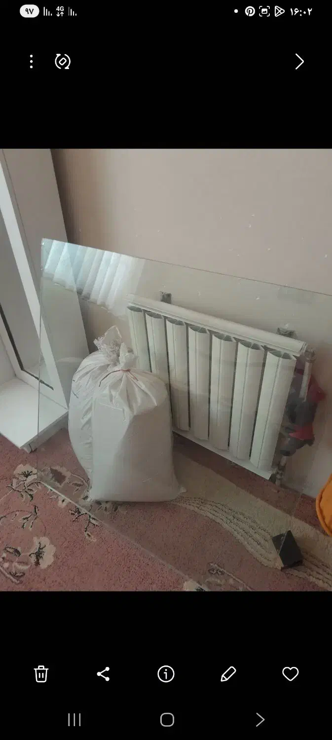 شیشه میز|میز و صندلی غذاخوری|پرند, فاز ۶|دیوار