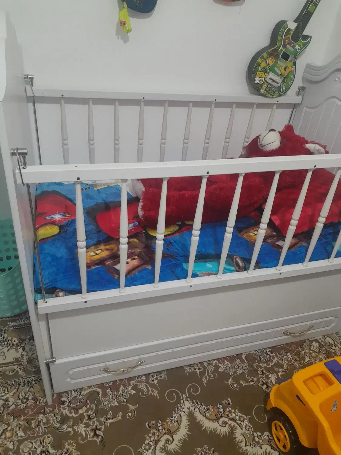 تخت خواب نوزاد کودک همراه تشک|تخت و صندلی بچه|محمدشهر, سیدآباد|دیوار