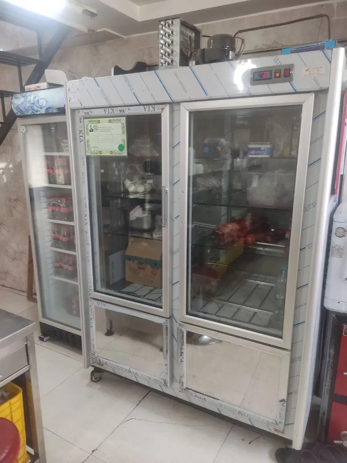 یخچال کبابی فریزر صندوقی|کافی‌شاپ و رستوران|دلیجان, |دیوار