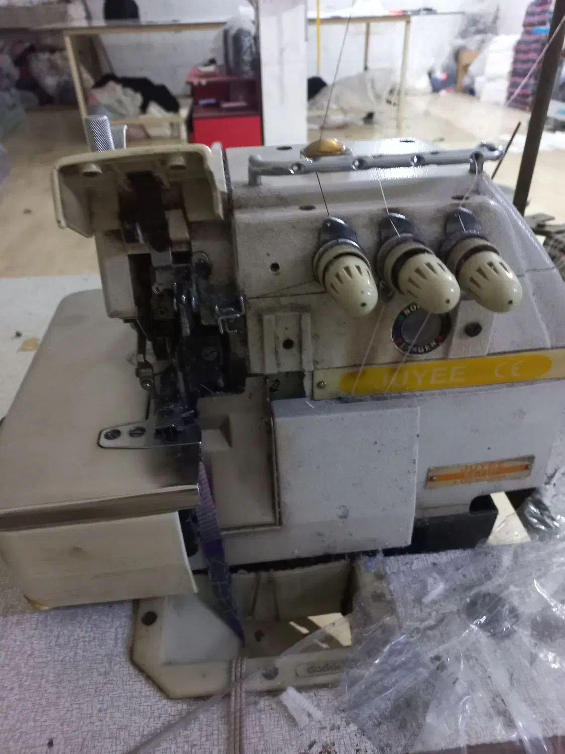 زیگزال جویی(JUYEE) سه نخ|چرخ خیاطی و ریسندگی|بهارستان, |دیوار