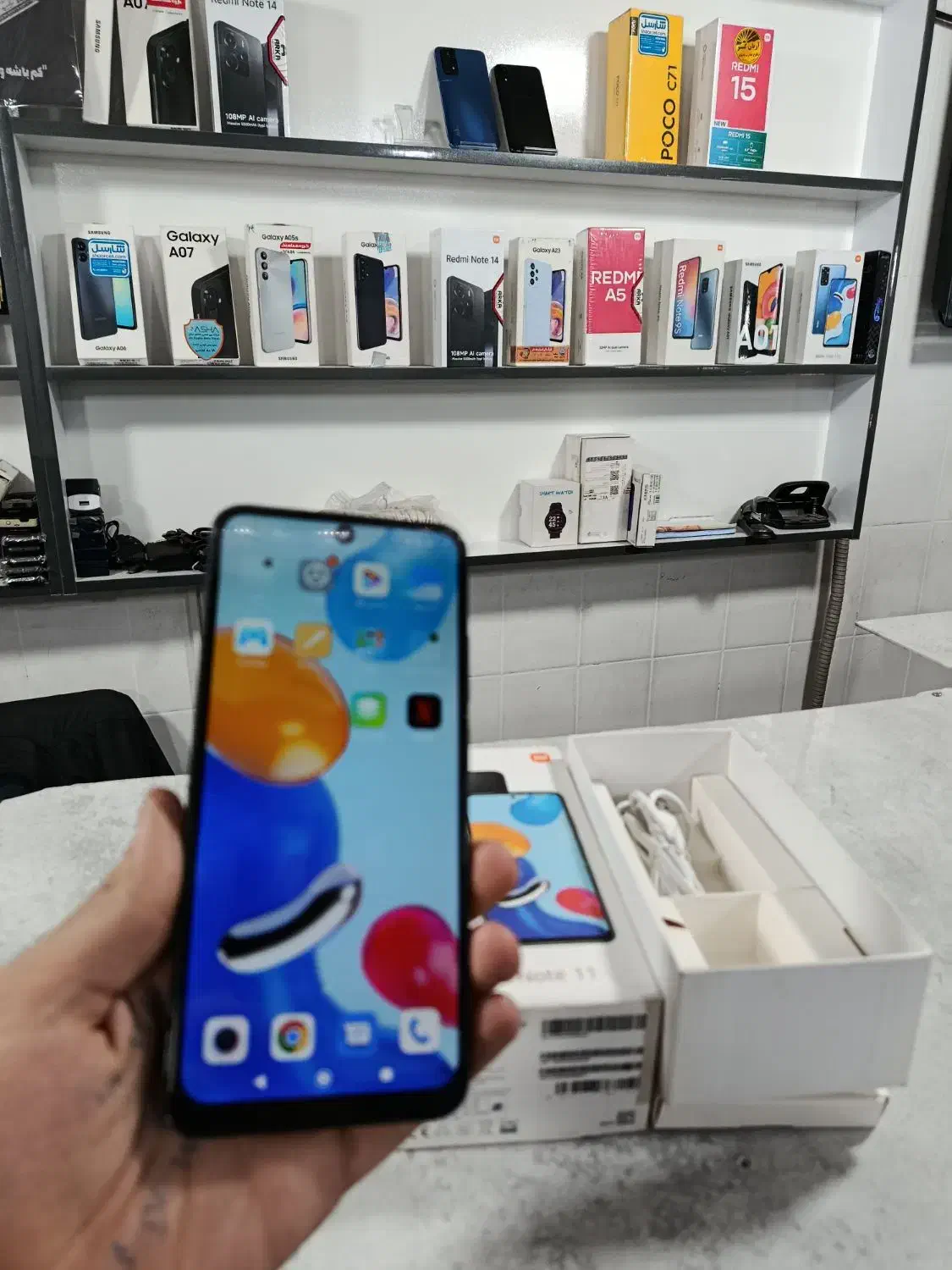 گوشی شیائومی نوت 11 با حافظه 128 گیگابایت|موبایل|قرچک, زیبا شهر|دیوار