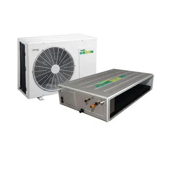 داکت اسپلیت معمولی گرین با ظرفیت 36000|کولر گازی و فن‌کوئل|کرج, مصباح|دیوار