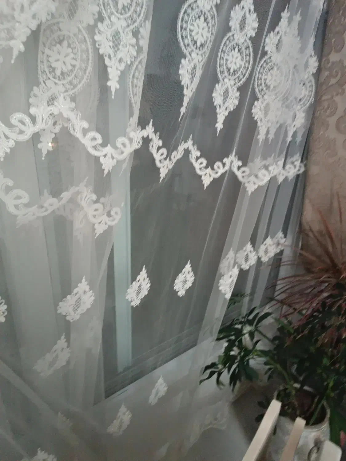 مبل 9نفره استیل چوب راش پارچه نانوبا پرده|مبلمان خانگی و میز عسلی|رویان, |دیوار