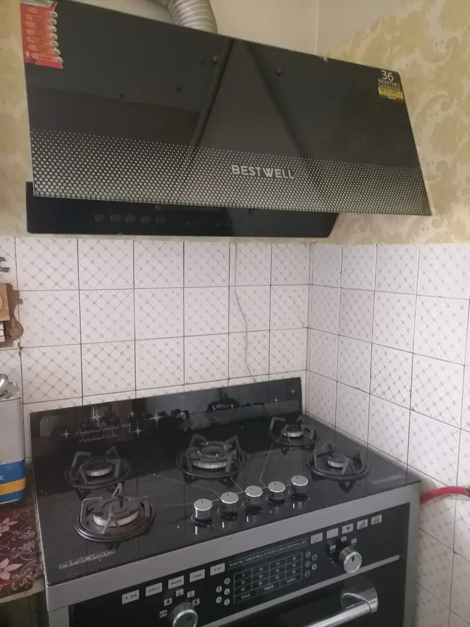 گاز شیشه ای نو|اجاق گاز و لوازم برقی پخت‌وپز|گلپایگان, |دیوار