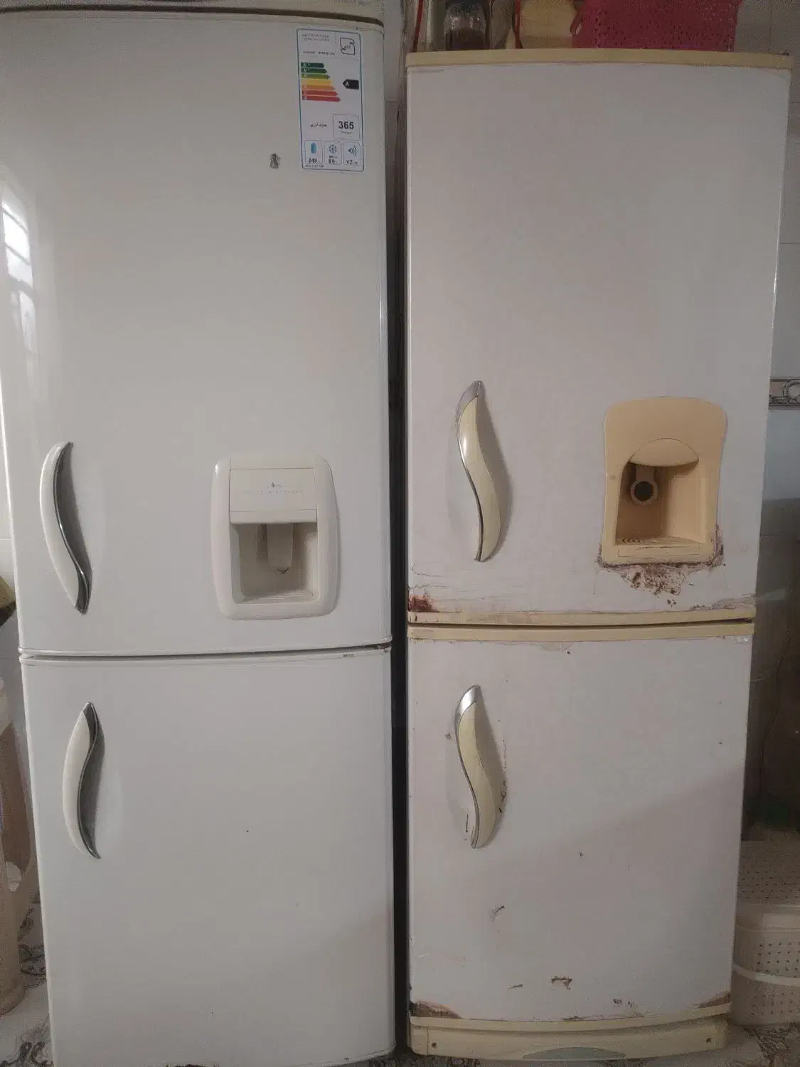 یخچال سالم|یخچال و فریزر|گالیکش, |دیوار