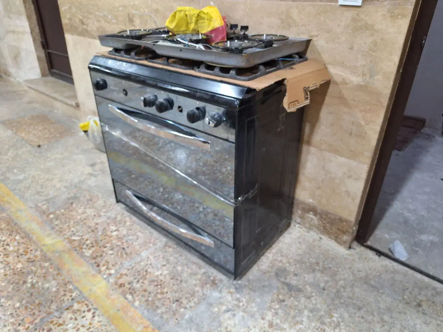 گاز طرح فر ۵ شعله|اجاق گاز و لوازم برقی پختوپز|شیراز, محمدیه|دیوار