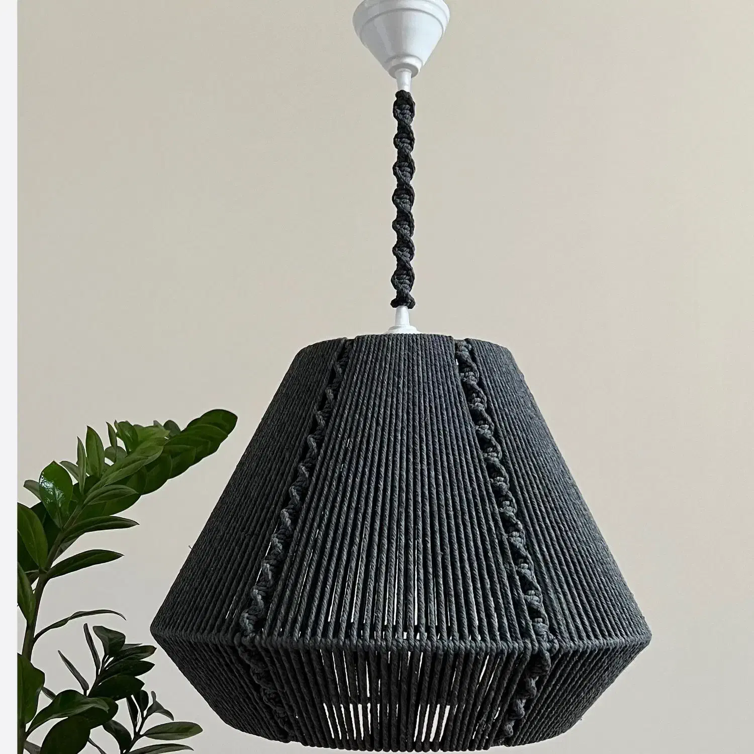 لوستر و آباژور مکرومه دیوارکوب|لوستر و چراغ آویز|مشهد, حسابی جنوبی (شهرک غرب)|دیوار