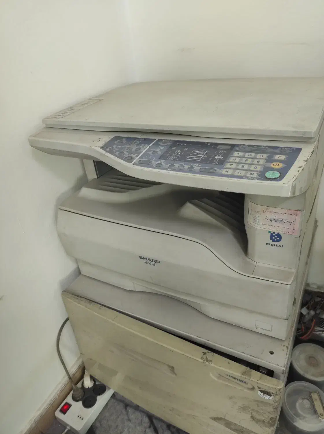 دستگاه فتوکپی شارپ سالم|پرینتر، اسکنر، کپی، فکس|مشهد, عامل|دیوار