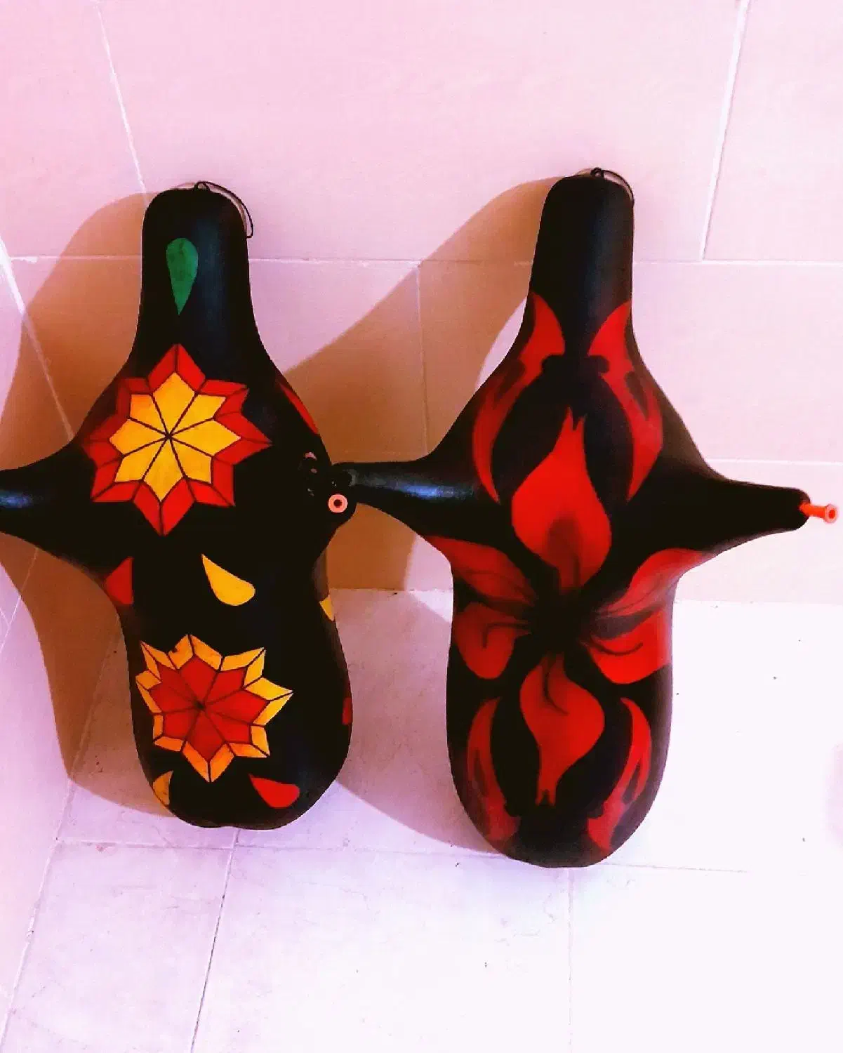 نی انبان|سازهای بادی|اصفهان, دانشگاه اصفهان|دیوار