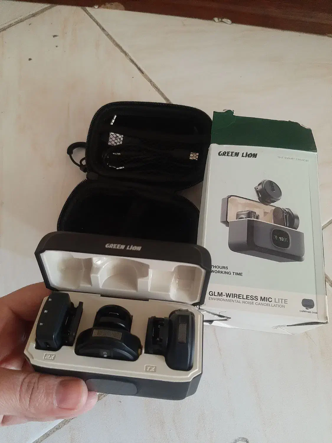 میکروفن یقه ای حرفه ای گرین لاین مدل glm lite|صوتی و تصویری|تهران, سنگلج (شاپور)|دیوار